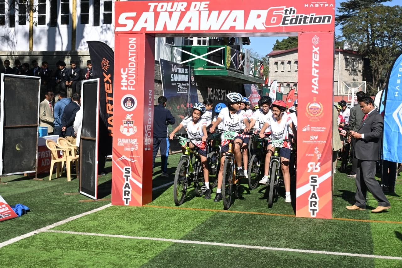 Tour de Sanawar cycling event